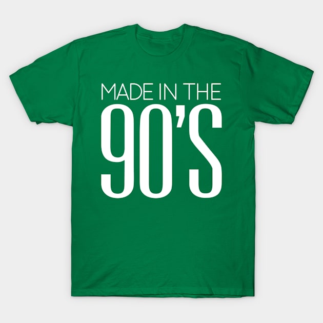 Made in the 90’s, awesome ninety t shirt T-Shirt by Totallytees55